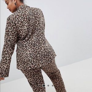 Leopard Blazer